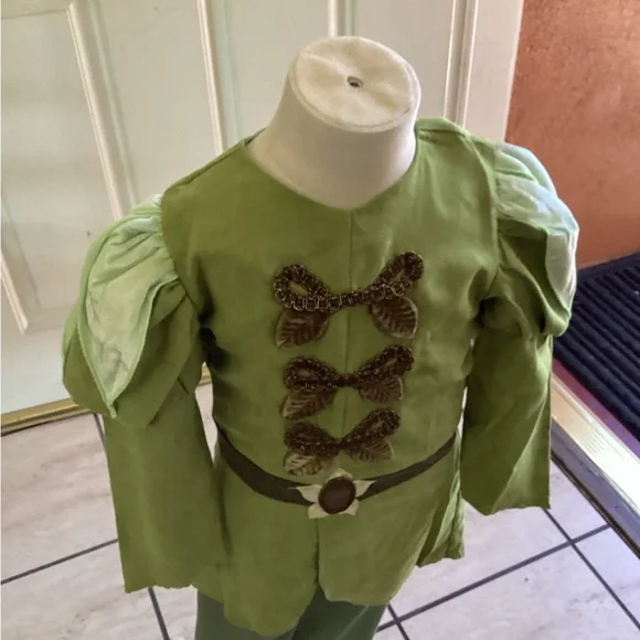 Disney Green and Brown PRINCE NAVEEN Costume - Picture 2 of 7
